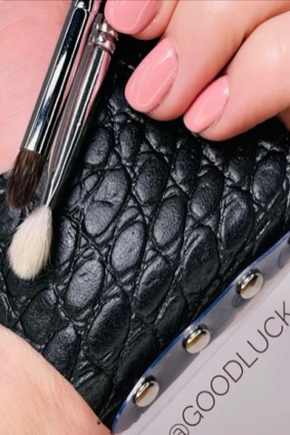 Glove Palette  ® Vegan Leather crocs black